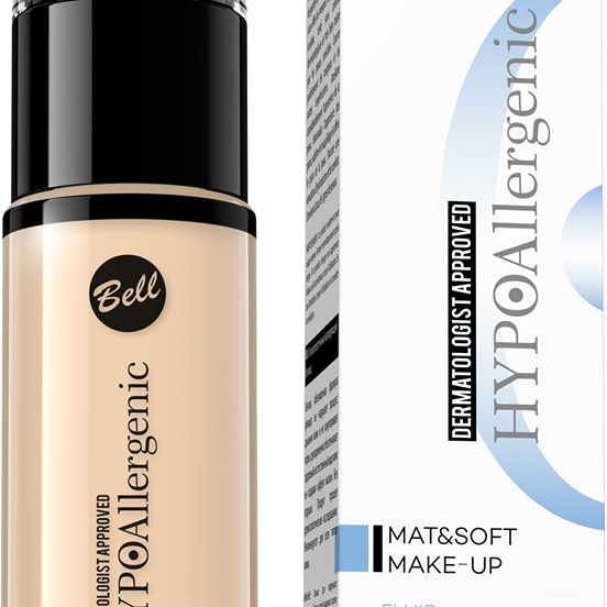 bell: hypoallergenic mat soft make-up